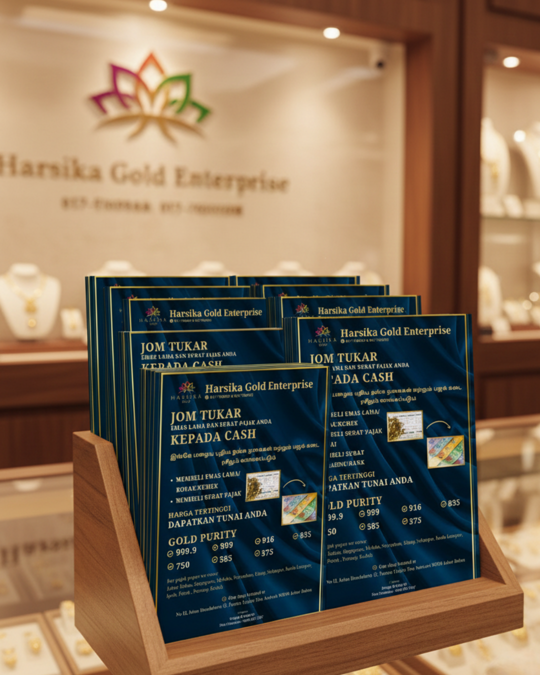 Informative and visually appealing brochures for your business.